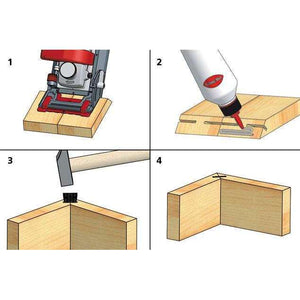 Lamello E20-H/ E20-L, Fixo Self-Clamping Connectors